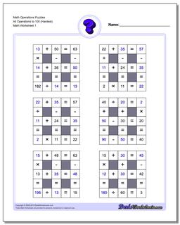 Number Grid Puzzles