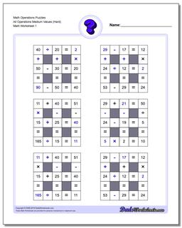 Number Grid Puzzles