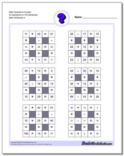 Number Grid Puzzles