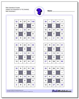 Number Grid Puzzles