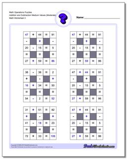 Number Grid Puzzles