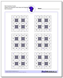 Number Grid Puzzles