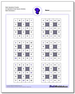 Number Grid Puzzles