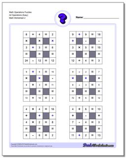 Number Grid Puzzles