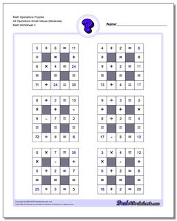 Number Grid Puzzles