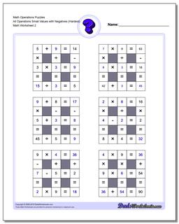 Number Grid Puzzles