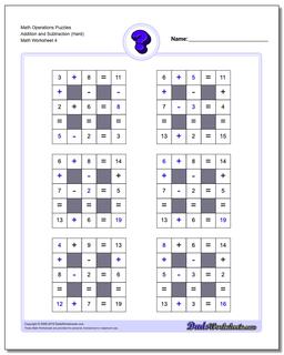 Number Grid Puzzles