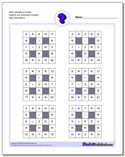 Number Grid Puzzles