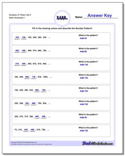 Number Patterns