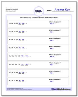 Number Patterns