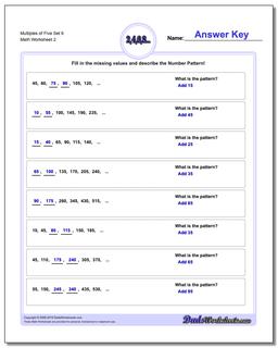 Number Patterns