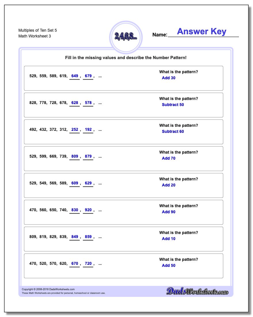 patterns-with-multiples-of-ten