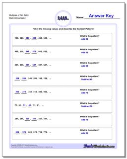 Number Patterns