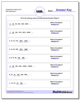 Number Patterns