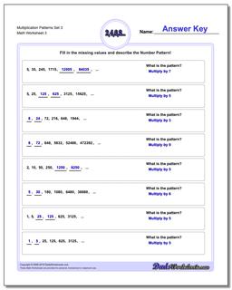 Number Patterns