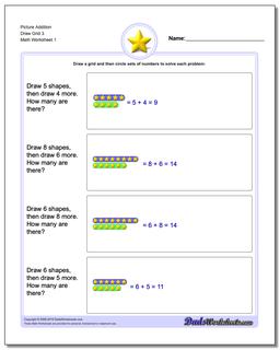 Picture Math Addition