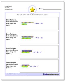 Picture Math Addition