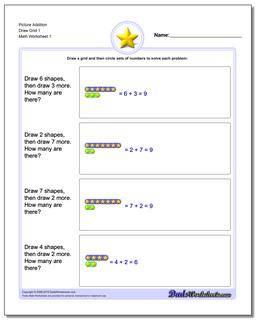 Picture Math Addition