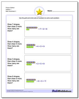 Picture Math Addition