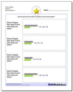 Picture Math Addition