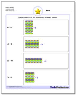 Picture Math Division