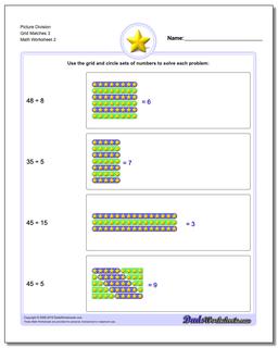 Picture Math Division