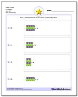 Picture Math Division