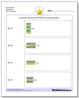 Picture Math Division