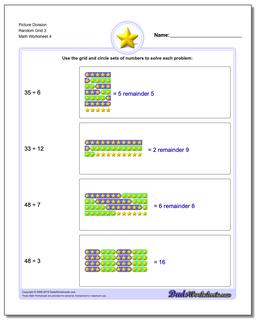 Picture Math Division