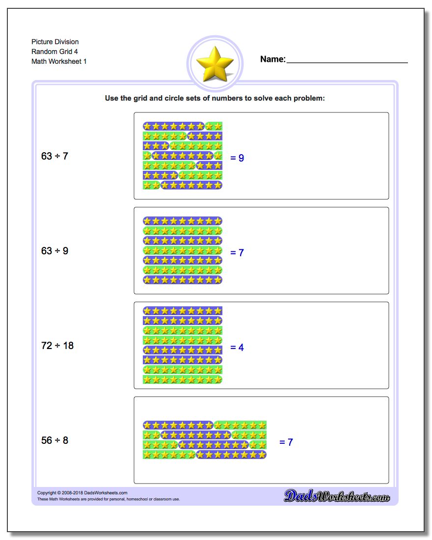 division random grid
