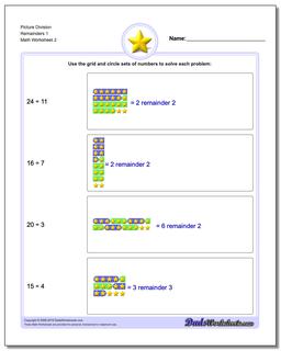 Picture Math Division