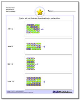 Picture Math Division