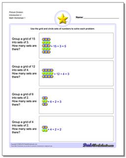 Picture Math Division