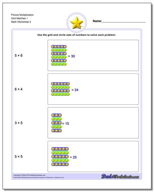 Create math worksheets multiplication