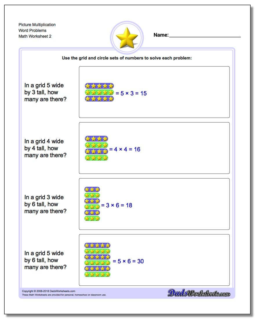 multiplication-picture-word-problems