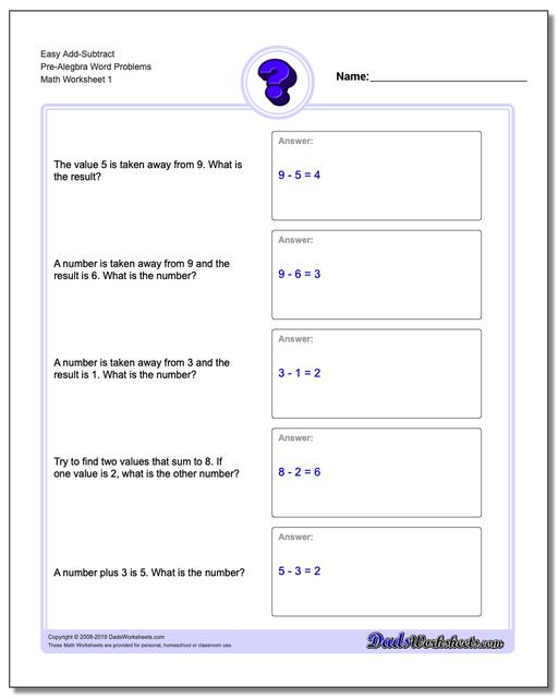 math problems practice