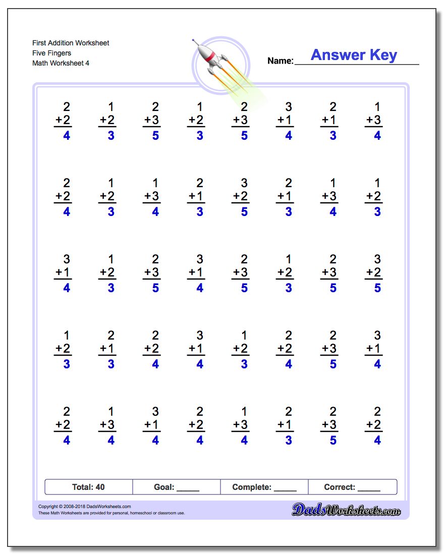 Preschool and Kindergarten Math