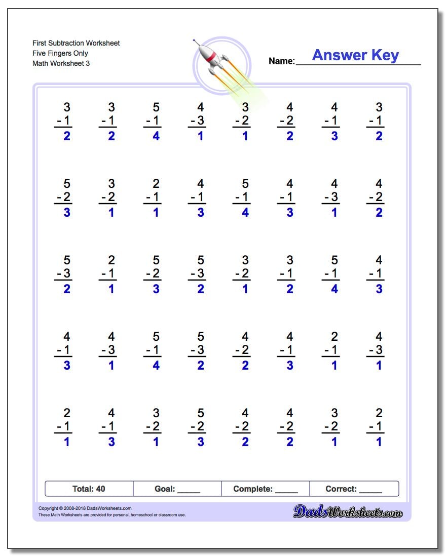 Preschool and Kindergarten Math