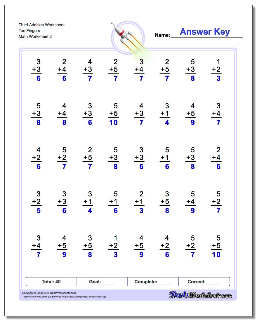 Preschool and Kindergarten Math