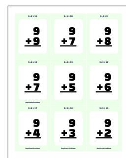 Addition Worksheet Flashcards 2 /worksheets/printable-flash-cards.html