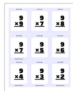 Multiplication Worksheet Flashcards 2 /worksheets/printable-flash-cards.html