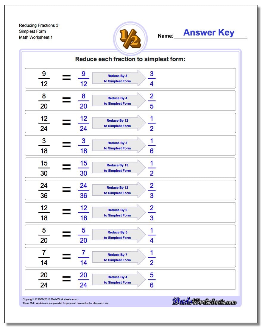 3 4 Simplest Form 3 4 Simplest Form