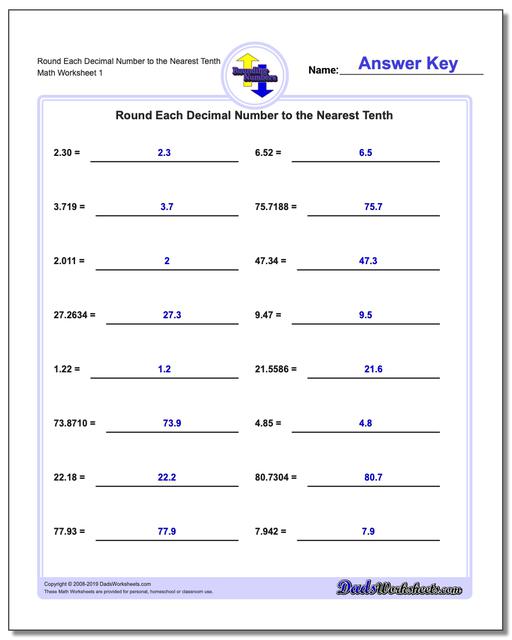 rounding numbers