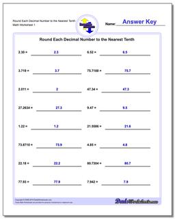 Rounding Numbers