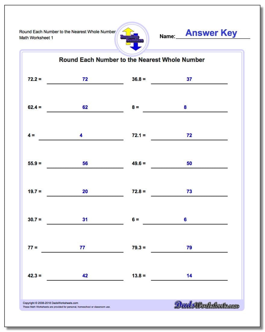 rounding-using-a-number-line-worksheet