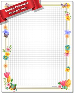 Spring Math Printables Worksheet