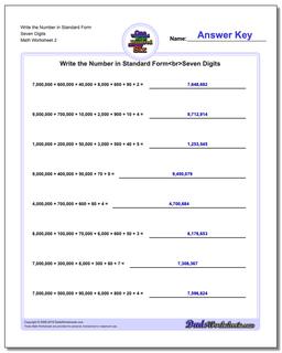 Write the Number in Standard Form Worksheet Seven Digits /worksheets/standard-expanded-and-word-form.html