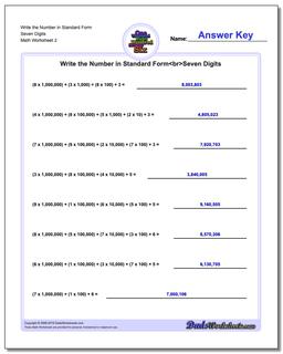 Write the Number in Standard Form Worksheet Seven Digits /worksheets/standard-expanded-and-word-form.html