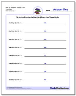 Write the Number in Standard Form Worksheet Three Digits /worksheets/standard-expanded-and-word-form.html