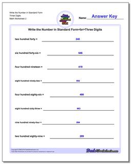 Write the Number in Standard Form Worksheet Three Digits /worksheets/standard-expanded-and-word-form.html